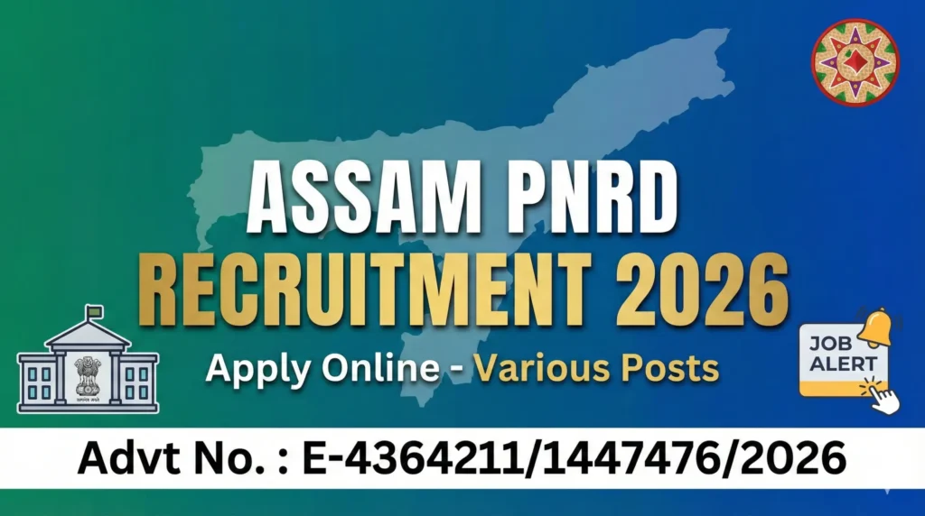 Assam PNRD Recruitment 2026