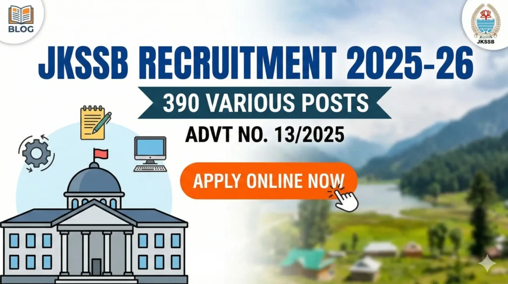 JKSSB Recruitment 2025-26